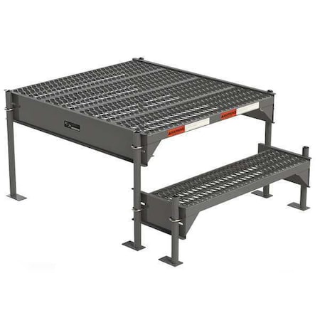 Work Platform, 18 in to 21 in H, 36 in W, 39 in D, Steel, 500 lb Load Capacity MPN:CW1-21-2-3