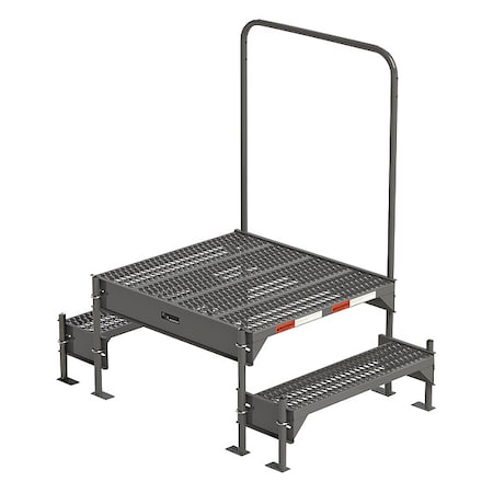 Work Platform, 18 in to 21 in H, 36 in W, 39 in D, Steel, 500 lb Load Capacity MPN:CW3-21-2-3
