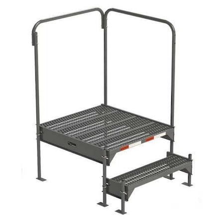 Work Platform, 18 in to 21 in H, 36 in W, 39 in D, Steel, 500 lb Load Capacity MPN:CW4-21-2-3