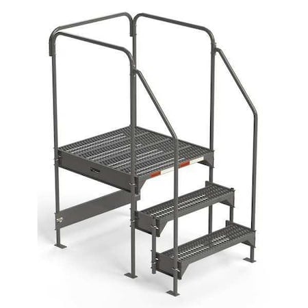 Work Platform, Steel, 500 lb Load Capacity, 18 in to 33 in Platform Height MPN:CW5-33-3-3