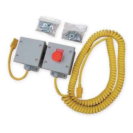 Emergency Stop Kit, Blue Powder Coat MPN:WP-SB