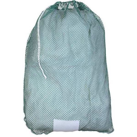 Drawstring, Polyester, Laundry Bag, Green MPN:GP245125