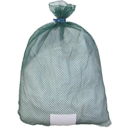 Rubber Closure, Polyester, Laundry Bag, Green MPN:ID245125