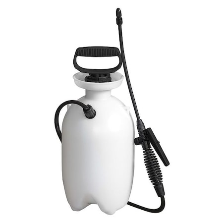 1 gal Lawn Handheld Sprayer, Polyethylene, 34 in L Hose, Cone Nozzle Spray Pattern, Manual MPN:12U469
