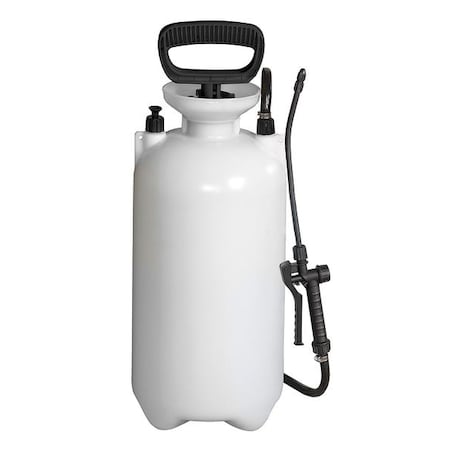 2 gal Handheld Sprayer, Polyethylene, 42 in L Hose, Cone Nozzle Spray Pattern, 45 PSI Manual MPN:12U475