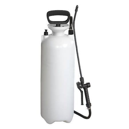 3 gal Handheld Sprayer, Polyethylene, 42 in L Hose, 18 in L Wand, Cone Nozzle Spray Pattern MPN:12U476