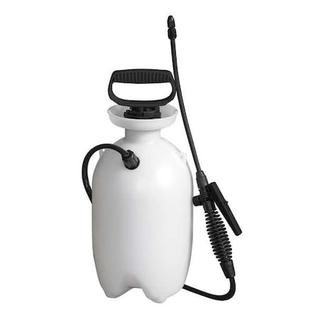 1 gal Janitorial Handheld Sprayer, Polyethylene, 34 in L Hose, Cone Nozzle Spray Pattern, Manual MPN:12U478