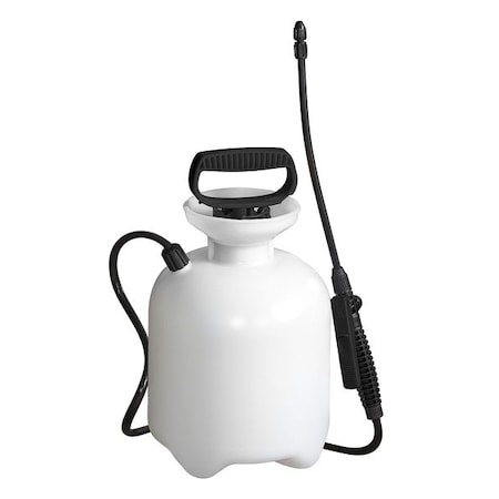 1 gal Lawn Handheld Sprayer, Polyethylene, 42 in L Hose, Cone Nozzle Spray Pattern, Manual MPN:12U480