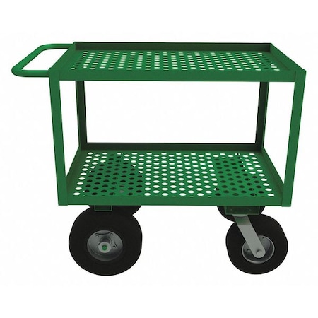 Garden Cart, 1200 lb., 42 In. L, 36 In. H MPN:GC-2436-2-10/12PN-83T
