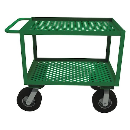 Garden Cart, 1000 lb., 72 In. L, 24 In. W MPN:GC-2436-2-10PN-83T