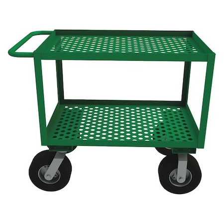 Garden Cart, 1000 lb., 54 In. L, 24 In. W MPN:GC-2448-2-10PN-83T