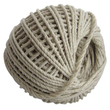 Rope, Cotton, Twisted, 37/64In. dia., 400ftL MPN:12U297