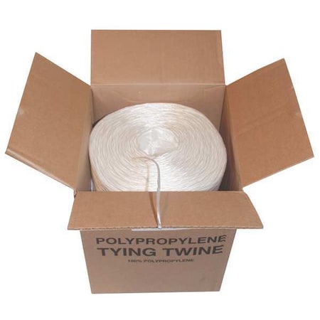 Rope, 9000ft, Wht, 10lb., Polyprpylne MPN:19180