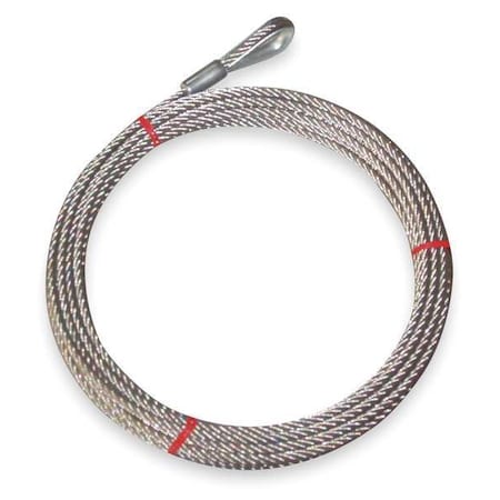SS Cable, 5/16 In, 100 Ft, 1800 Lb Capacity MPN:1DLD6