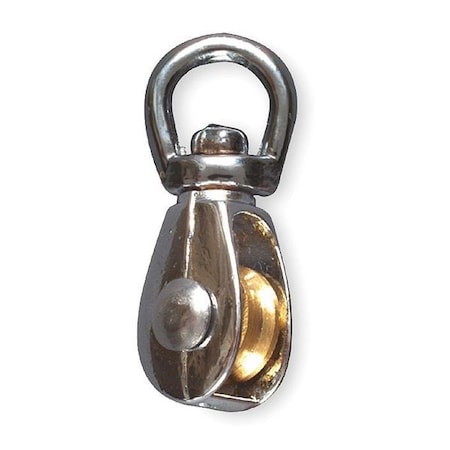 Pulley, Swivel, 9 lb Limit, 1 Sheave MPN:1RCE6