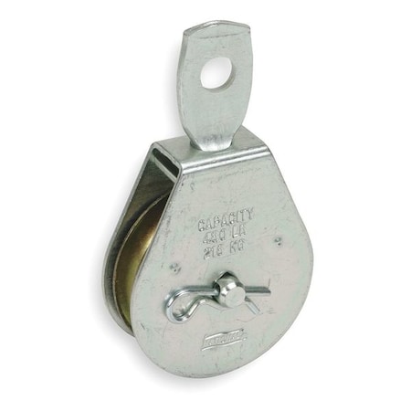Pulley, Swivel, Nickel, 480 lb Limit MPN:1RCF6