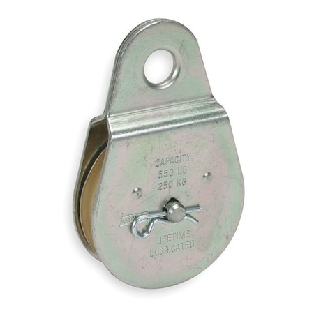Pulley, Fixed, Nickel, 550 lb Limit MPN:1RCH8