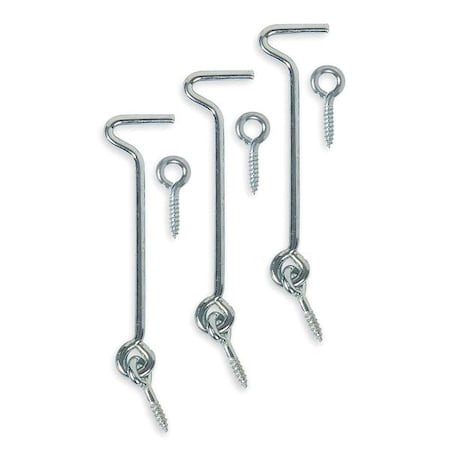 Eye Hook, Steel, 4 Lx 1 In W, PK20 MPN:1WBD7