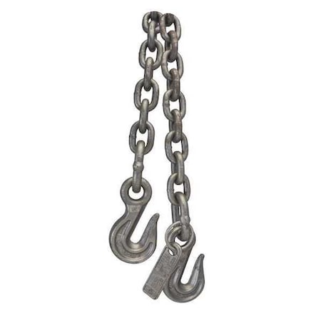 Chain Sling, 1/2 in Size, G80, 10 ft L, SGG MPN:200001432