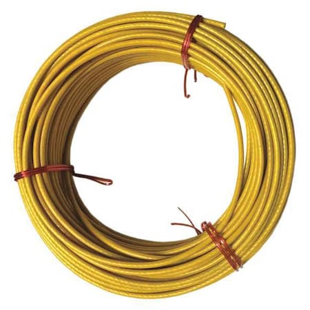 Cable, 1/8 In, L100Ft, WLL340Lb, 7x7, Steel MPN:2VJX8