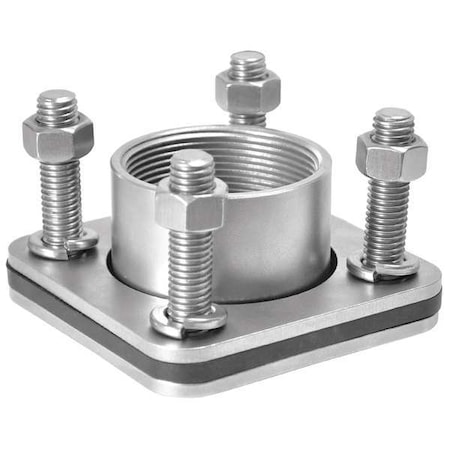 BulkheadFitting, 316StainlessSteel, 4inL MPN:32V148