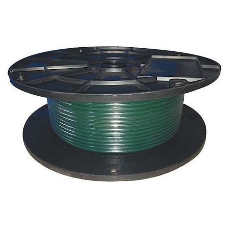 Cable, 1/8 in., 500 ft., 7 x 7, Green Poly MPN:33RG06