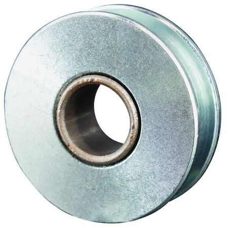 Sheave, Wire Rope, 3/16 in Max Cable Size, 525 lb Max Load, Zinc Plated MPN:4JX59