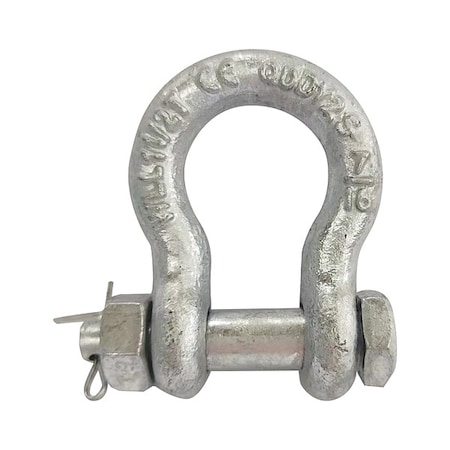 Anchor Shackle, 3, 000 lb, Carbon Steel MPN:55AX93