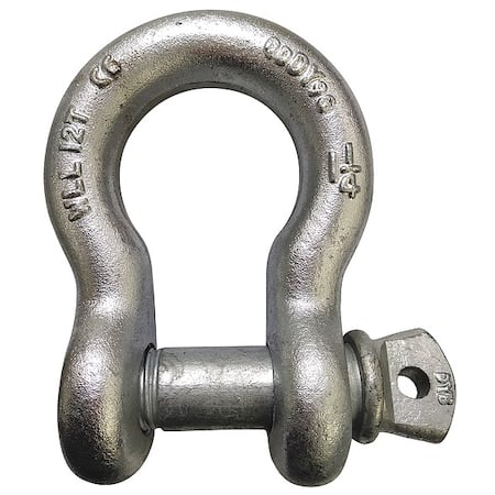 Anchor Shackle, 2, 500 lb, Alloy Steel MPN:55AY17