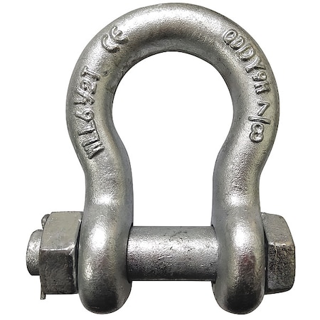Anchor Shackle, Bolt type, 1/2