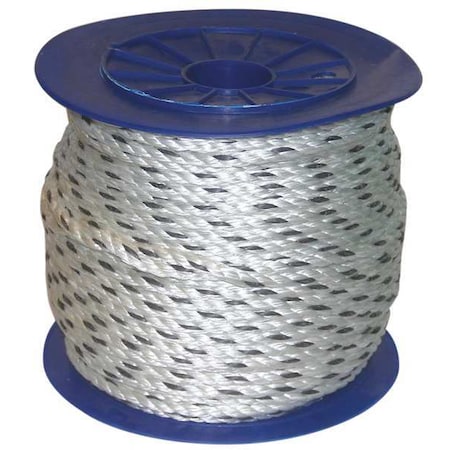 Rope, 600ft, Blk Tracer/Wht, 293lb, Cmposite MPN:720120-W1B-00600-07209