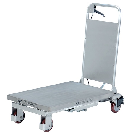 Scissor Lift Table, 400 lb. Cap, 17-5/8