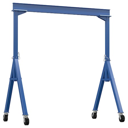 Fixed Gantry Crane, Steel, Blue, 4000 lb. MPN:FHS-4-10