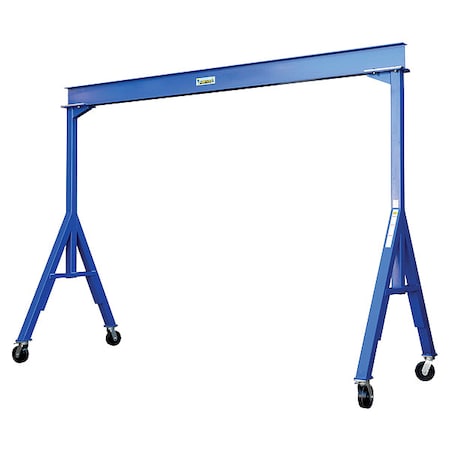 Fixed Gantry Crane, Steel, Blue, 6000 lb. MPN:FHS-6-15