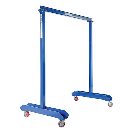 Portable Gantry Crane, Steel, Blue, 2000lb. MPN:FPG-20