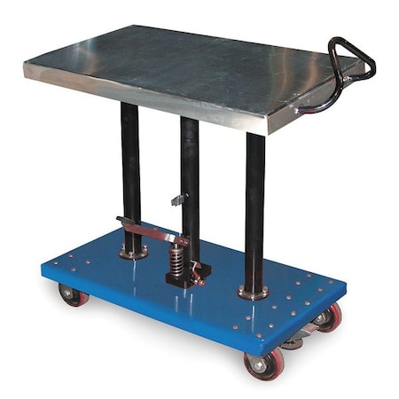 Hydraulic Lift Table, Load Cap. 1000 lb. MPN:HT-10-2036A