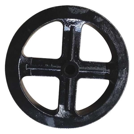 Chain Wheel, 9 in, 9 in, Black, Steel MPN:MH21VG3801G