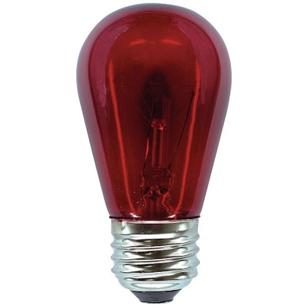 11W, S14 Incandescent Light Bulb (Formerly LumaPro) MPN:11S14 TR 130V