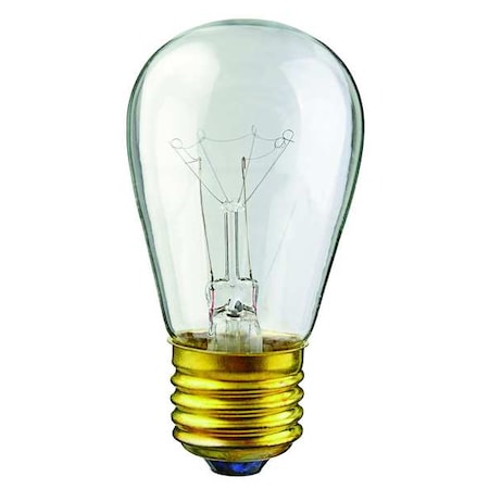 11W, S14 Incandescent Light Bulb (Formerly LumaPro) MPN:11S14/130V