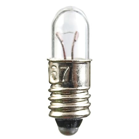 1W, T1 3/4 Miniature Incandescent Light Bulb (Formerly LumaPro), PK10 MPN:373-10PK