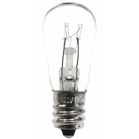Miniature Incandescent Bulb, 41 lm, 6.0W (Formerly LumaPro) MPN:6S6-120V-1PK