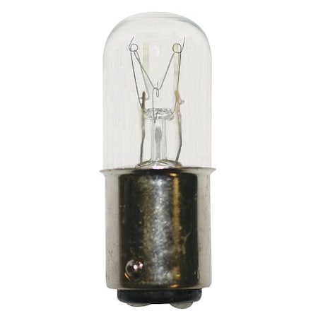 7W, T6 Miniature Incandescent Light Bulb, Lumens: 30 (Formerly LumaPro) MPN:C243-1