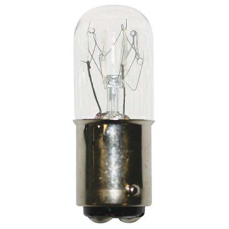 10W, T6 Miniature Incandescent Light Bulb, Lumens: 50 (Formerly LumaPro) MPN:C250-1