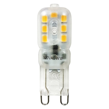 Miniature Halogen Bulb, 203 lm, 2.0W, Clear (Formerly LumaPro) MPN:G9LED