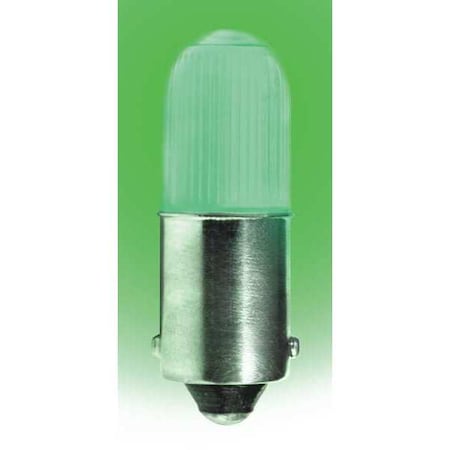 LED Lamp, Mini, T3 1/4, BA9S, Green (Formerly LumaPro) MPN:L10120MB-G