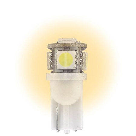 Mini LED Bulb, L12V-WB, 0.9W, T3 1/4, 12V (Formerly LumaPro) MPN:L12V-WB-WW