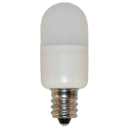 LED Lamp, Mini, T6, E12, Red (Formerly LumaPro) MPN:L2024CS-R