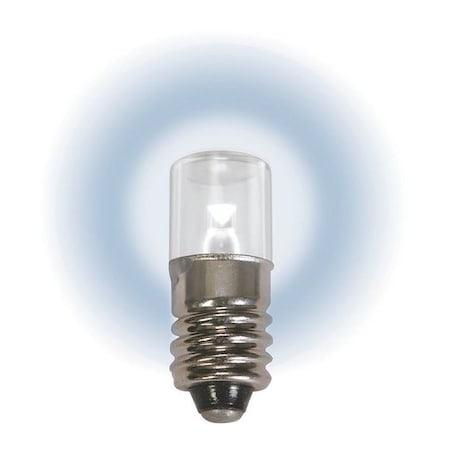 Mini LED Bulb, LM1006MS, 0.5W, T3 1/4, 6.3V (Formerly LumaPro) MPN:LM1006MS-W