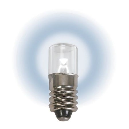 Miniature LED Bulb, LM1012MS, T3 1/4, 12V (Formerly LumaPro) MPN:LM1012MS-W