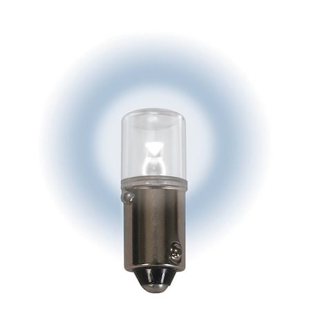 Mini LED Bulb, LM1048MB, 0.7W, T3 1/4, 48V (Formerly LumaPro) MPN:LM1048MB-W